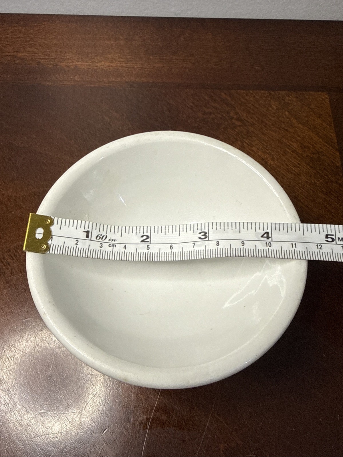 Vintage MSD Merck Sharp & Dohme Ceramic Pharmaceutical Mortar And Pestle 4.5” D