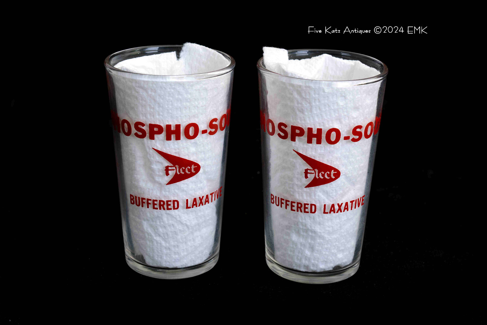 Vintage Fleet Laxative Phospho-Soda Measuring / Dosing Glass – Hazel Atlas