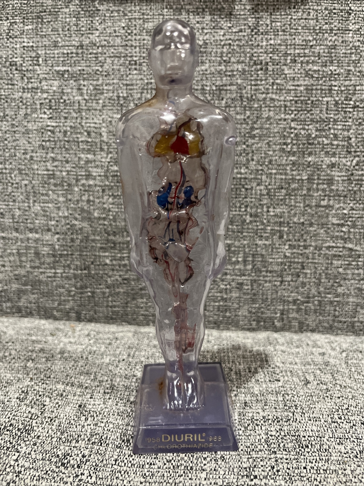Vintage 1959 Hydro Diuril Merck Sharp Dohme Pharmaceutical Advertising Figure