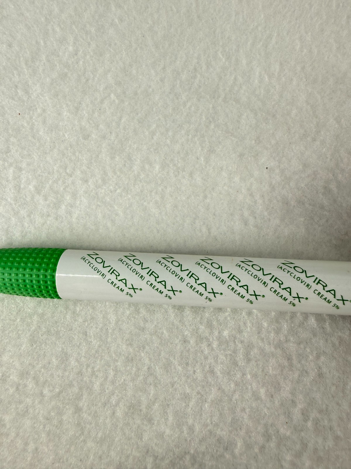 ZOVIRAX Drug Rep Advertising Pen Pharmaceuticals Collectable Rx Pharma Write Ink