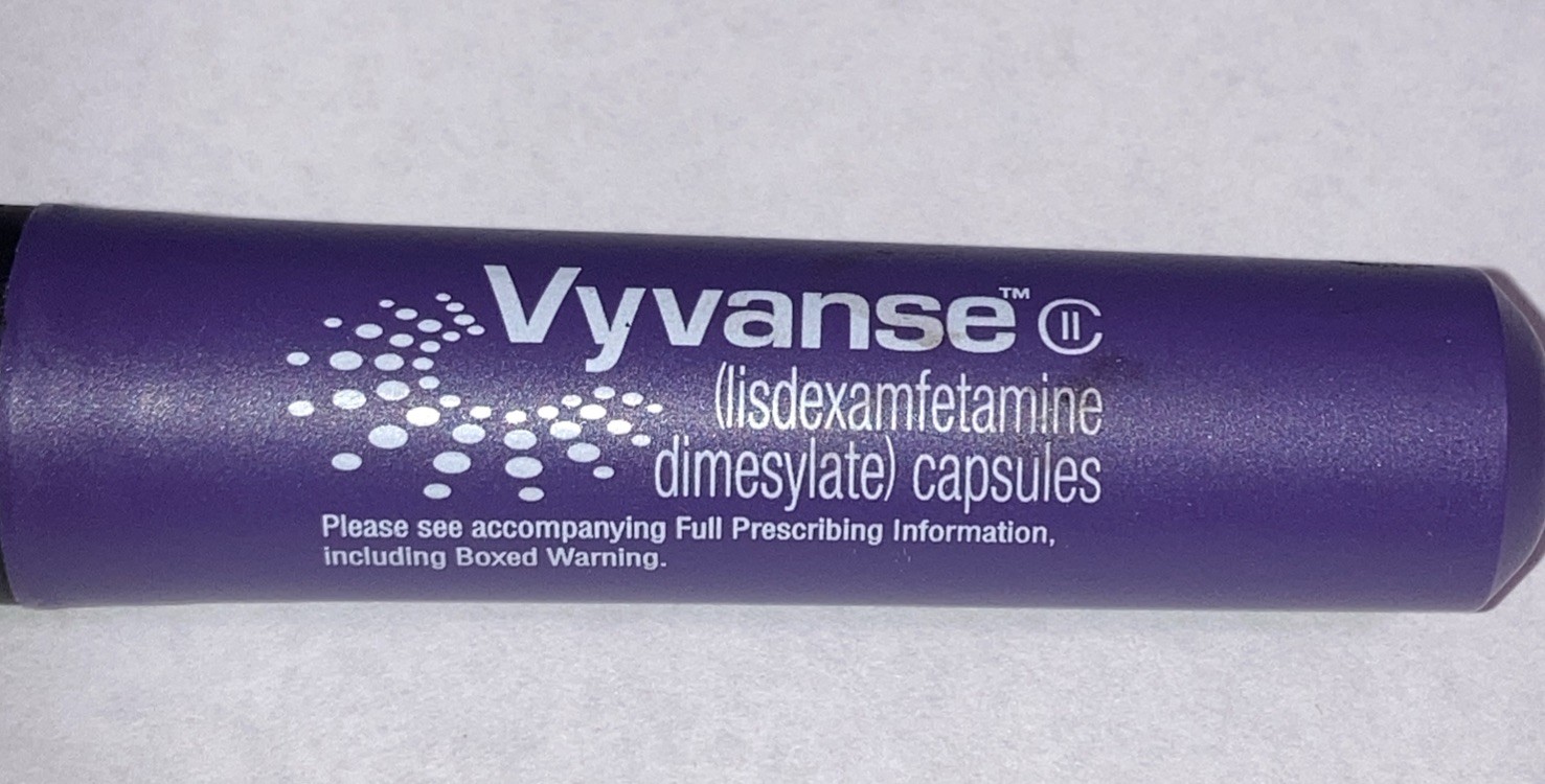 VYVANSE Purple Drug Rep Pharmaceutical Highlighter BIC 2008 RARE