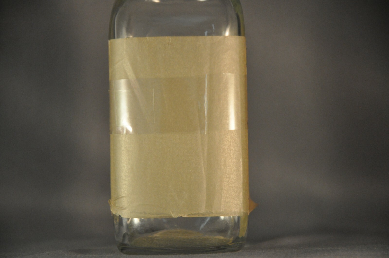 Empty Vtg Lilly Seconal Barbital Pharmacist dispensing Clear Bottle x500 w/ Lid