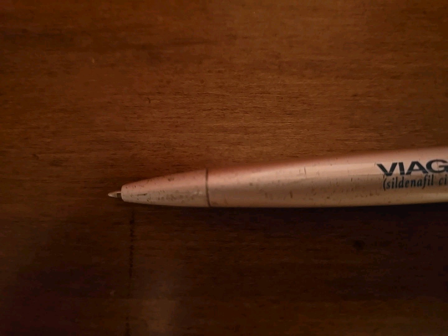Viagra Heavy Metal Pen Drug Rep Promo Pharmaceutica Advertising Vintage- Writes!