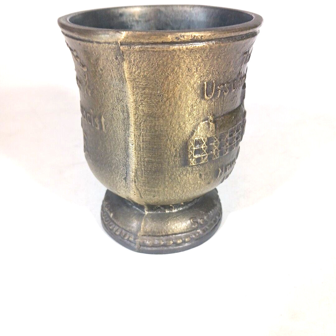 Schering Bronze Mortar Pharmacy Women Pharmacists Ursuline Convent Xavier