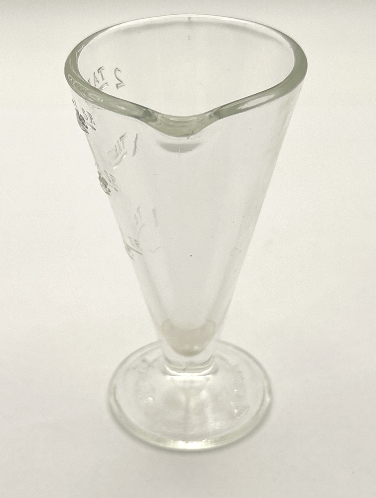 Zonite 2-Tablespoon Apothecary Measuring Cup with Spout