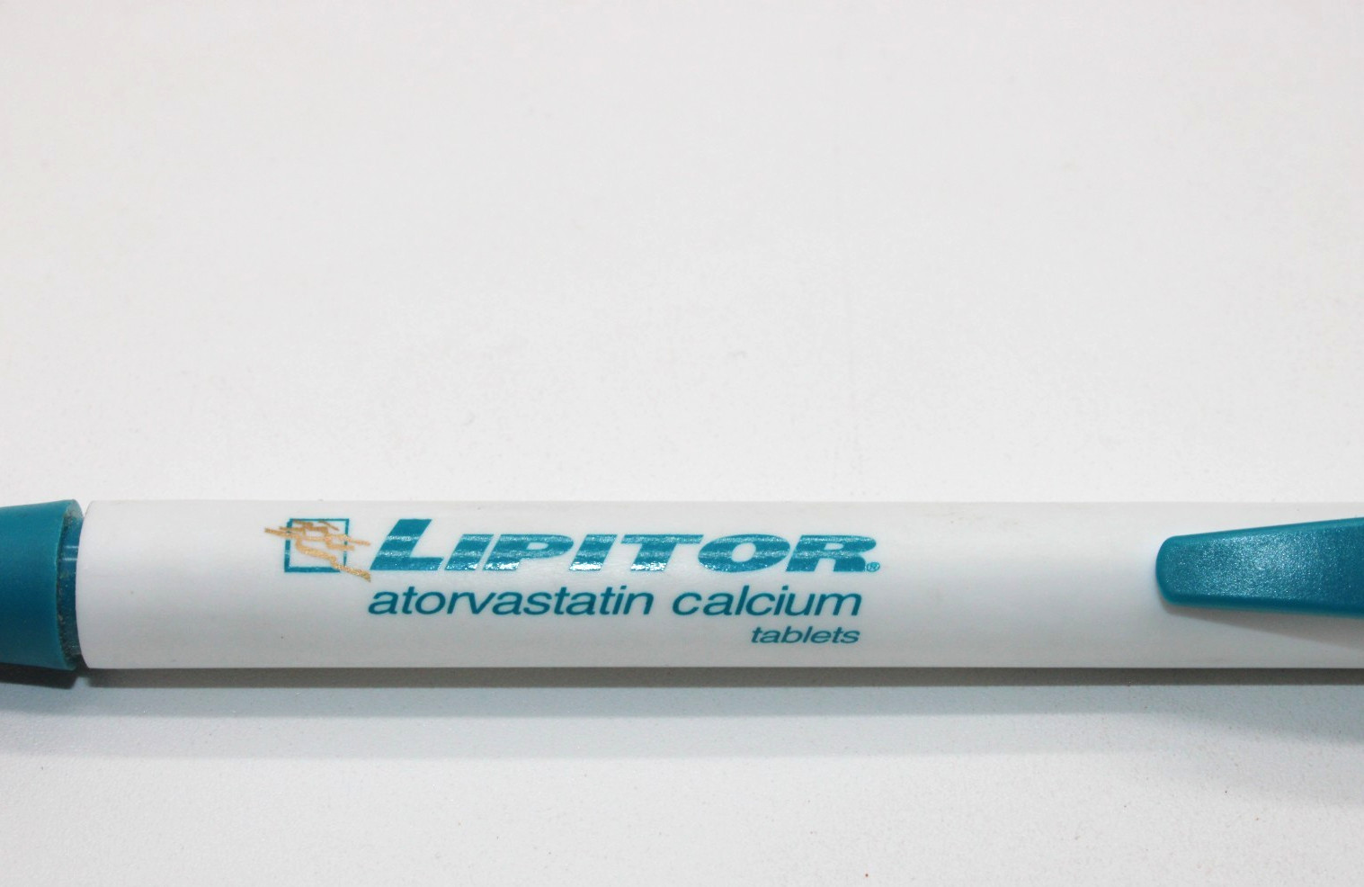 4 Drug Rep Pens Pharma Advertising Lipitor Biaxin XL Zibex Black Ink