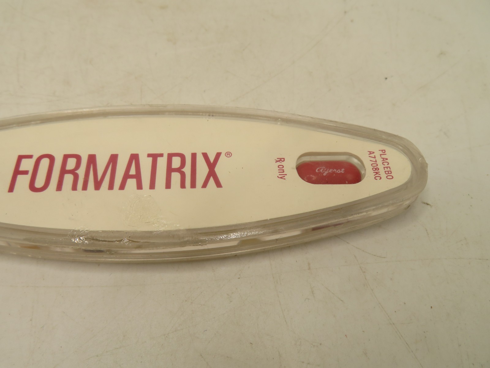 Vintage PREMARIN Drug Advertising Promo Letter Opener 8 in – Acrylic W/ TABLETS