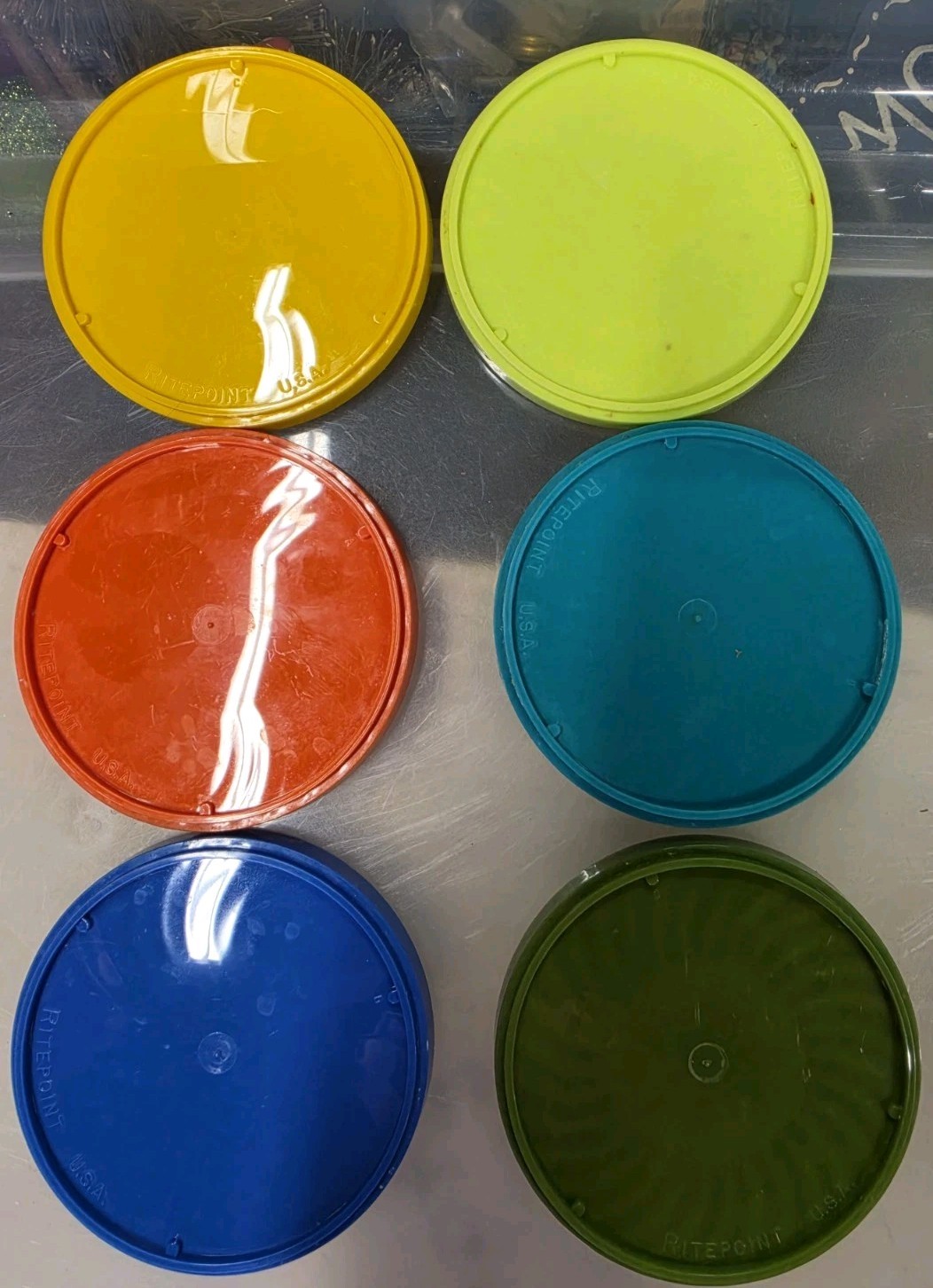 Vintage Multi Color Pharmacy Advertisement Coasters With Holder Friend Nebraska