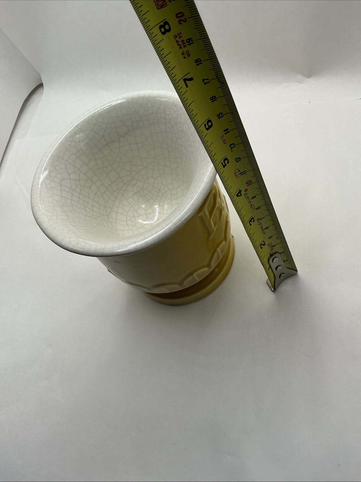 VIntage Ceramic RX Mortar Pharmacy USP Secundum Artem 150 Anniversary Faternity