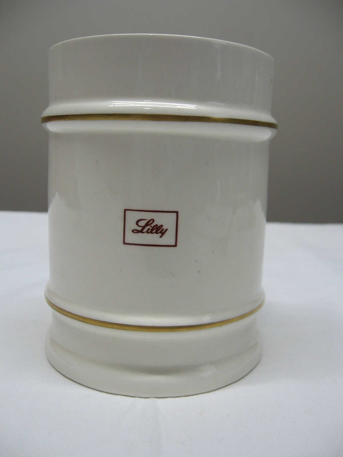 Darvocet-N 100 Eli Lilly Pharmacy Apothecary Jar Missing Lid