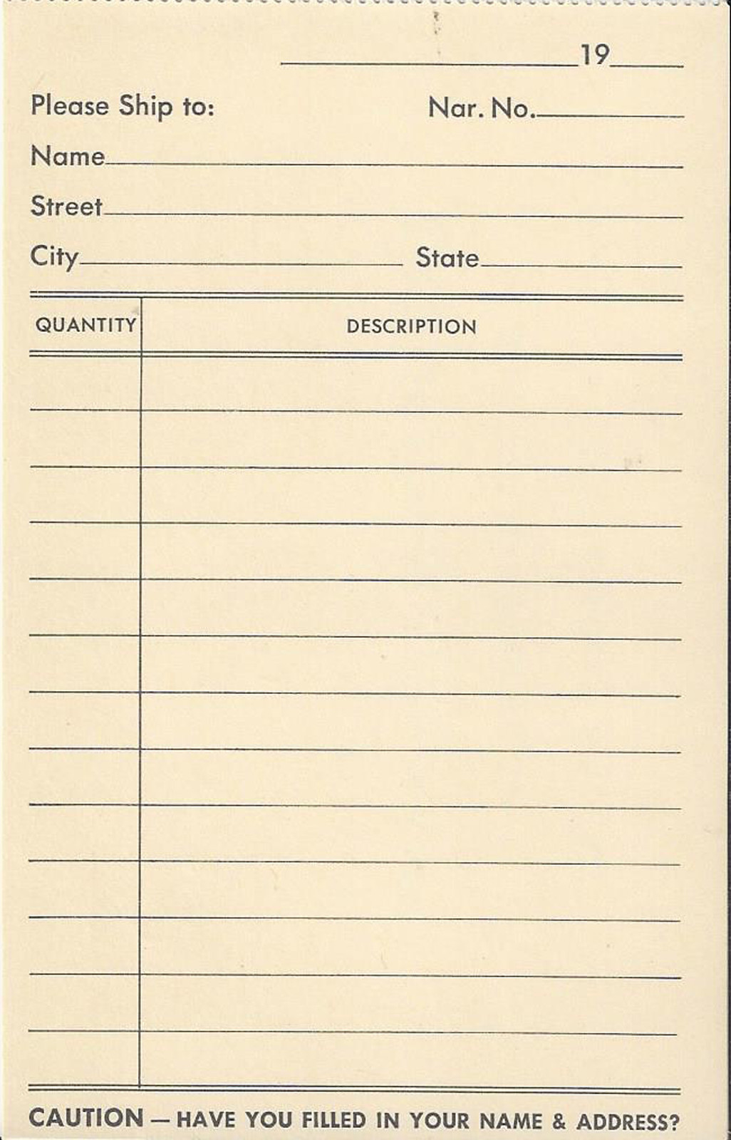1950s The Upjohn Company Drug Order Vintage Unused Postcard 2 Cent Franklin