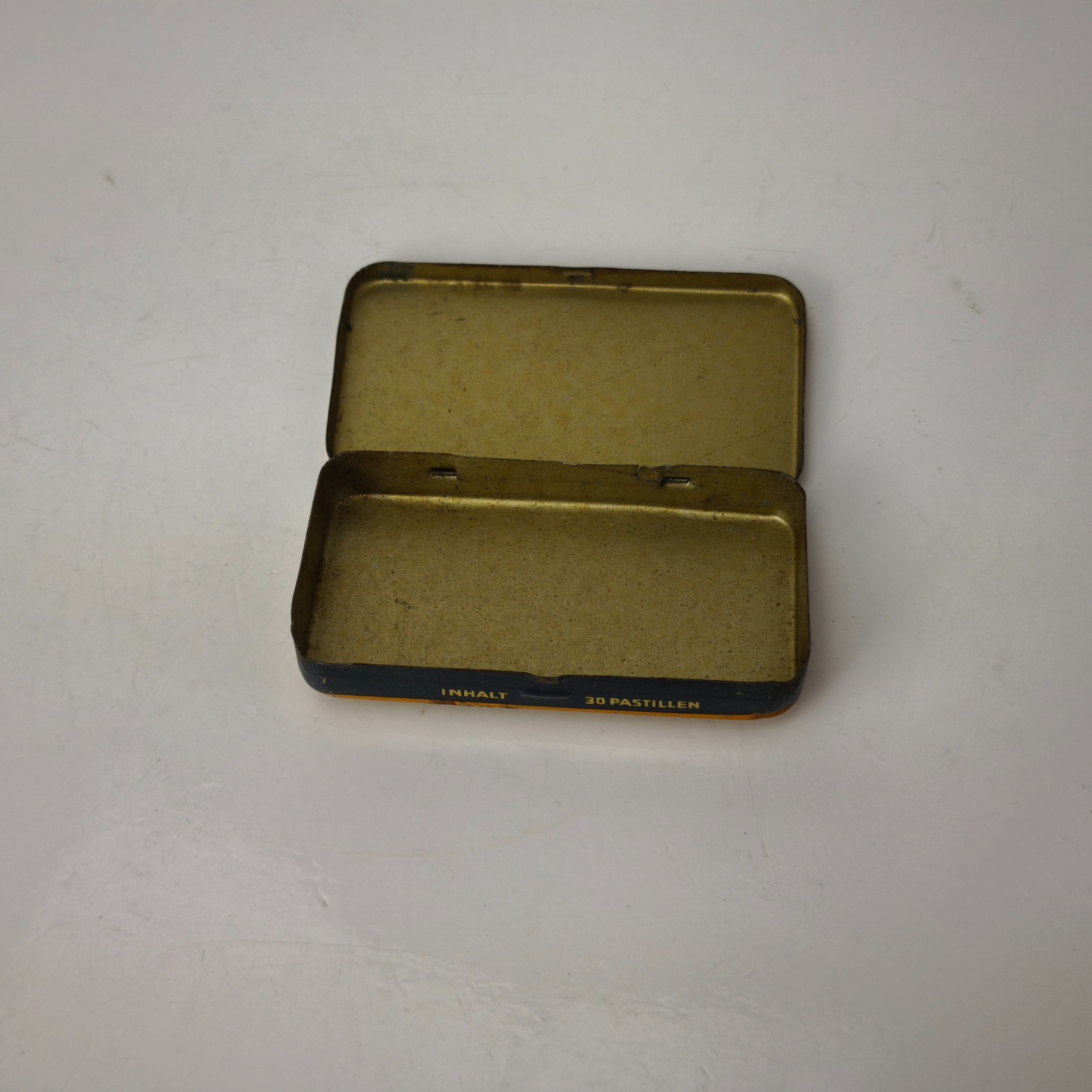 Antique German Panflavin Pastilen BAEYR Medical Empty Tin Box c.1930 #6083