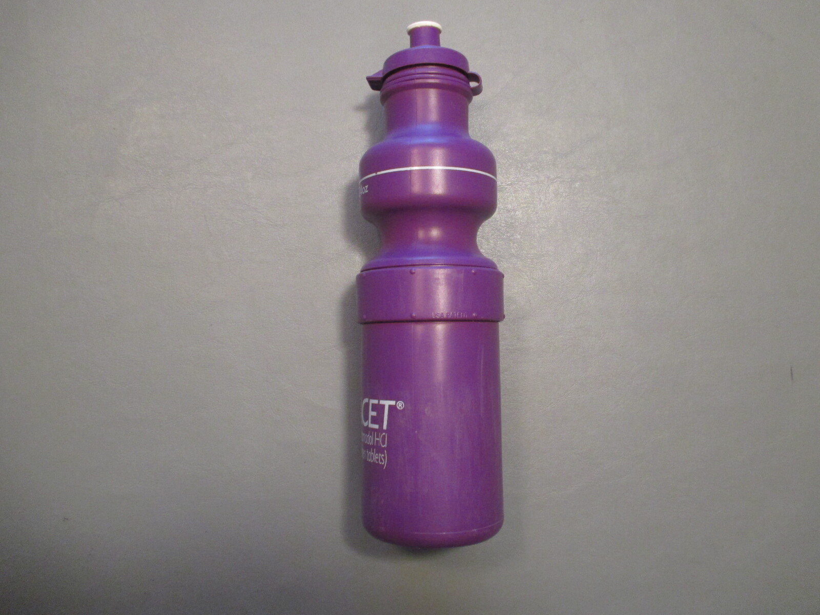 Ultracet Drug Rep Purple Plastic Water Bottle