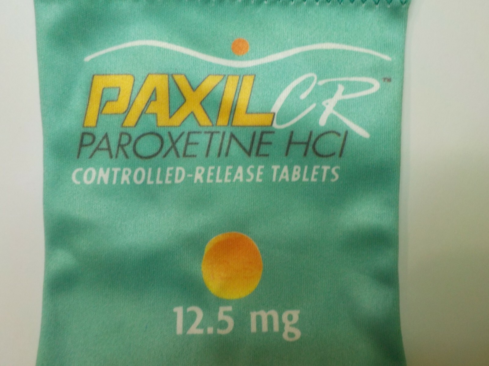 DRUG REP PAXIL CR PAROXETINE HCI EYEGLASS CASE/BAG