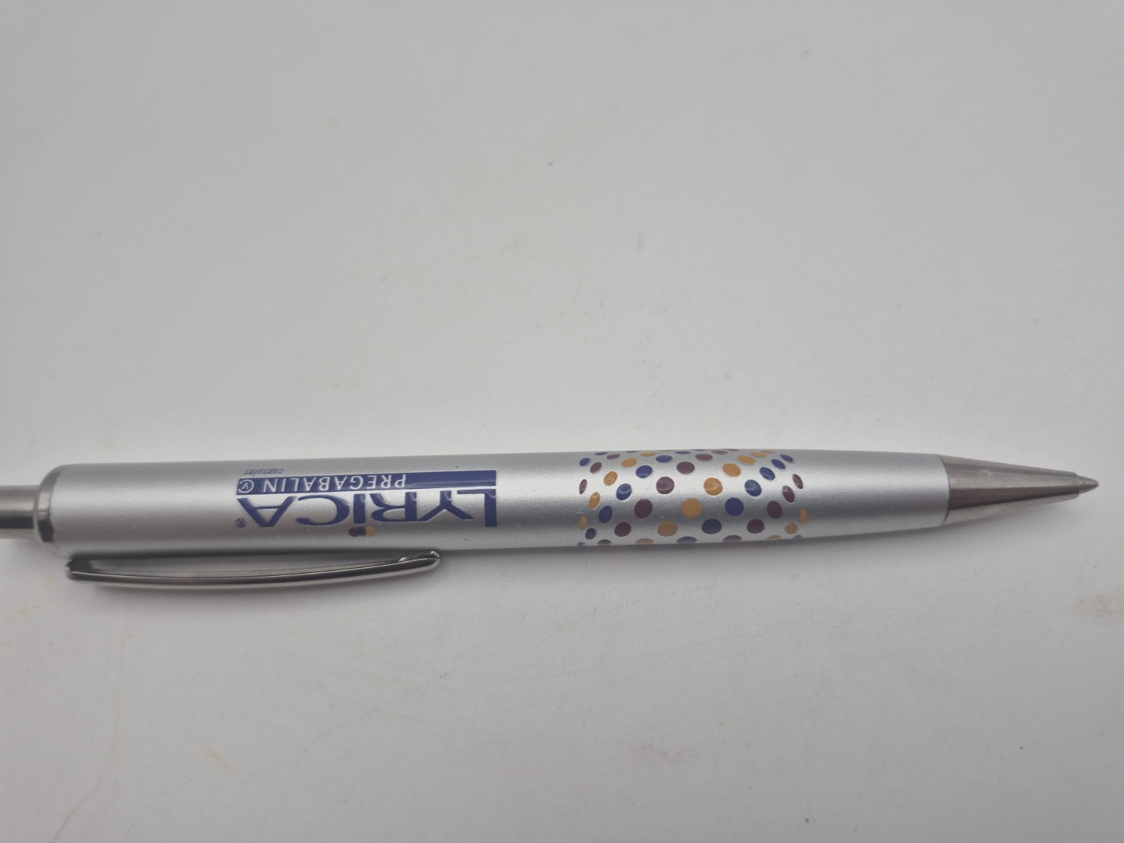 Pfizer Lyrrica Pre Gamblin Ball Point Pen Black Ink Nice Design Works