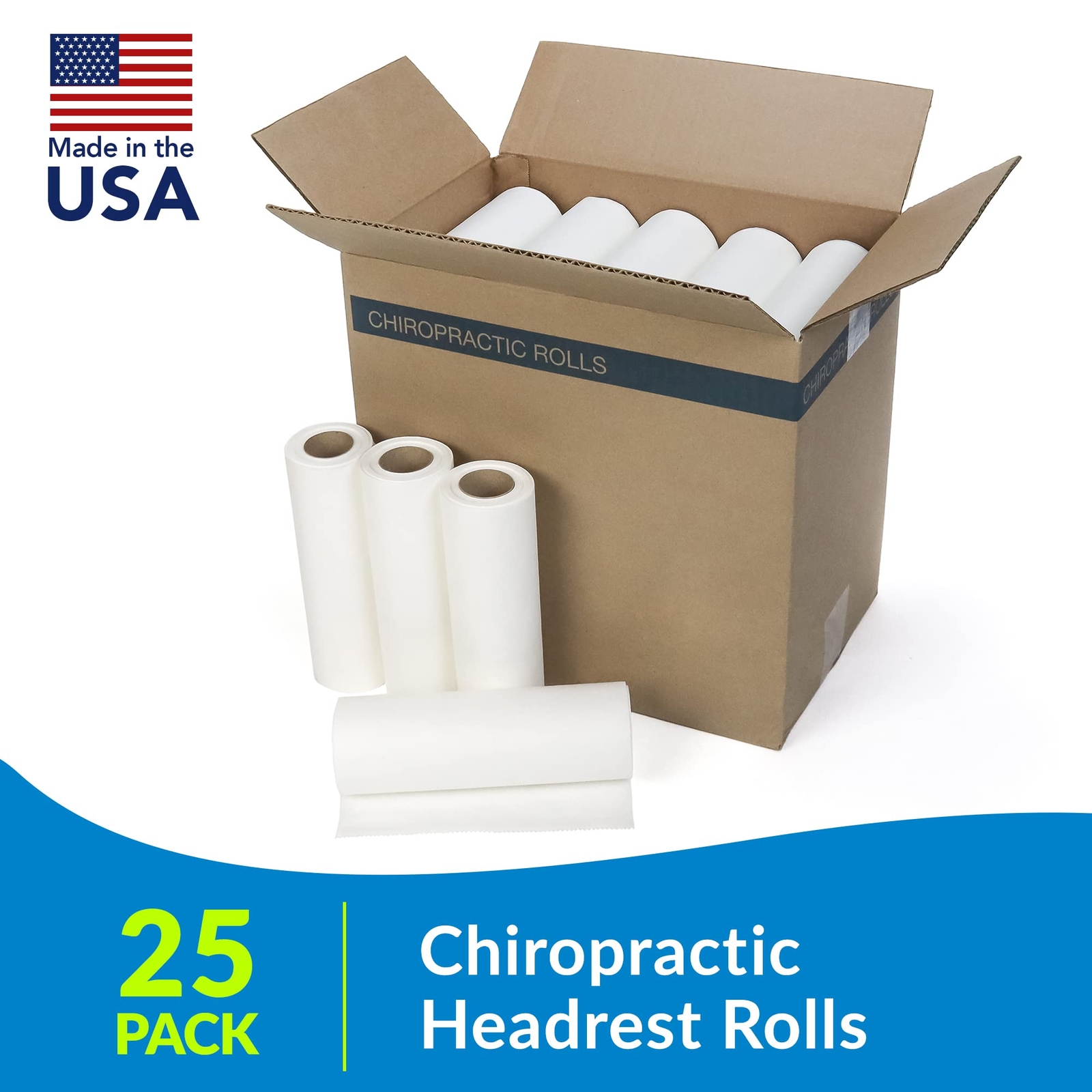 618 Avalon Papers Chiro Headrest Roll Fluid And Barrier Protection Absorbent Cre