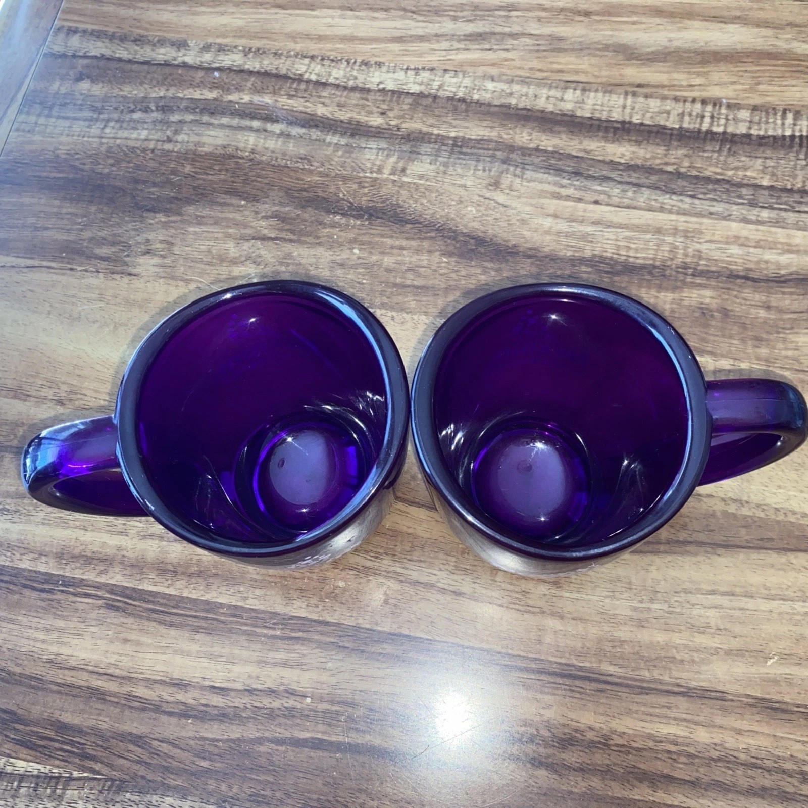 2 Nexium Purple Acrylic Coffee Cup Mugs Transparent Rep Pharmaceutical Promo