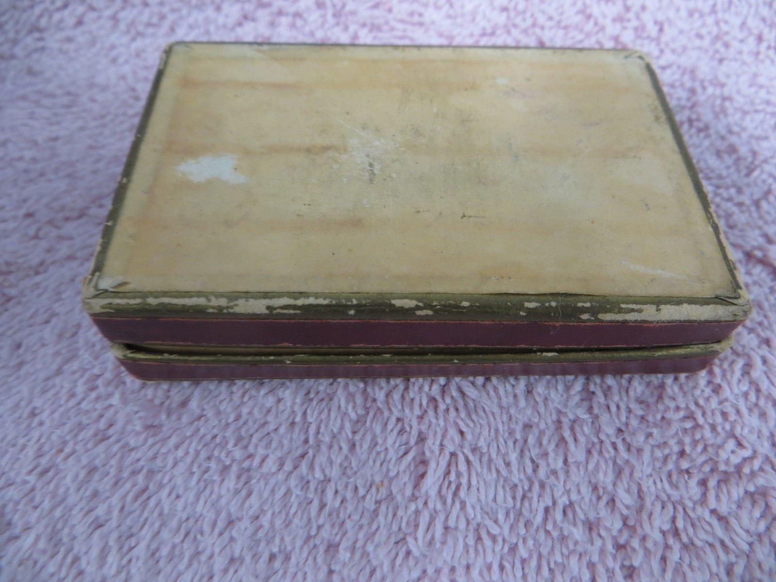Vtg 1950 Pill Box- City Hall Pharmacy-Dreyer Denney Milbacher Gardner,Aurora, IL