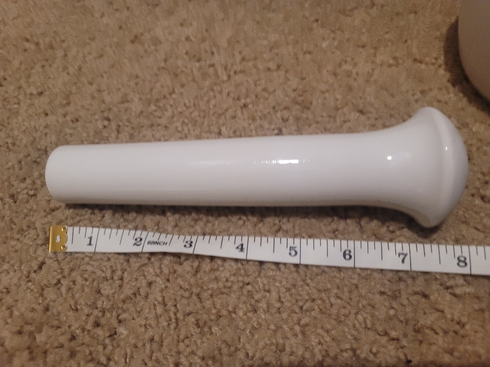 Vintage Coors 60322 Mortar & 60322 Pestle Porcelain Science Lab Medical RX USA
