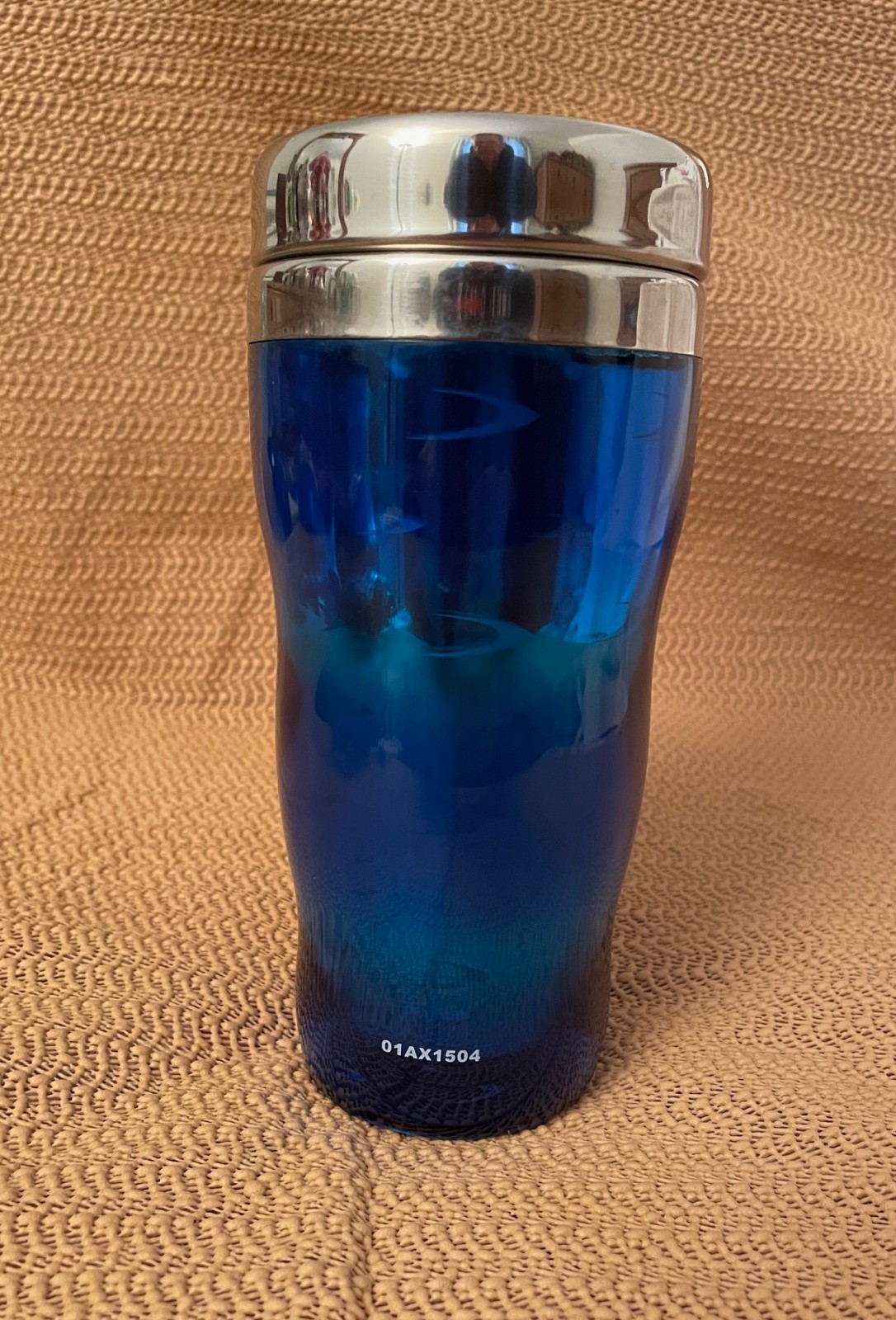 ACIPHEX Pharma Drug Rep Cobalt Blue Stainless Steel Hot/Cold Travel Mug, New