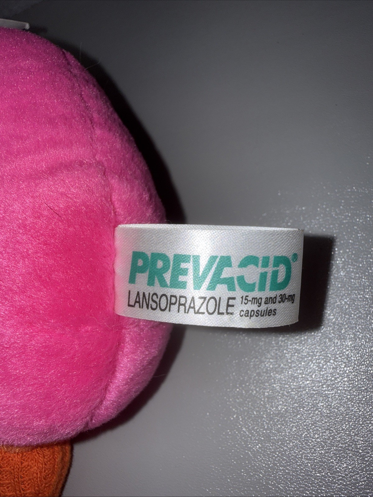 Prevacid Stomach 6” Plush Pharmaceutical Rep Collectible Plush W Original Tags