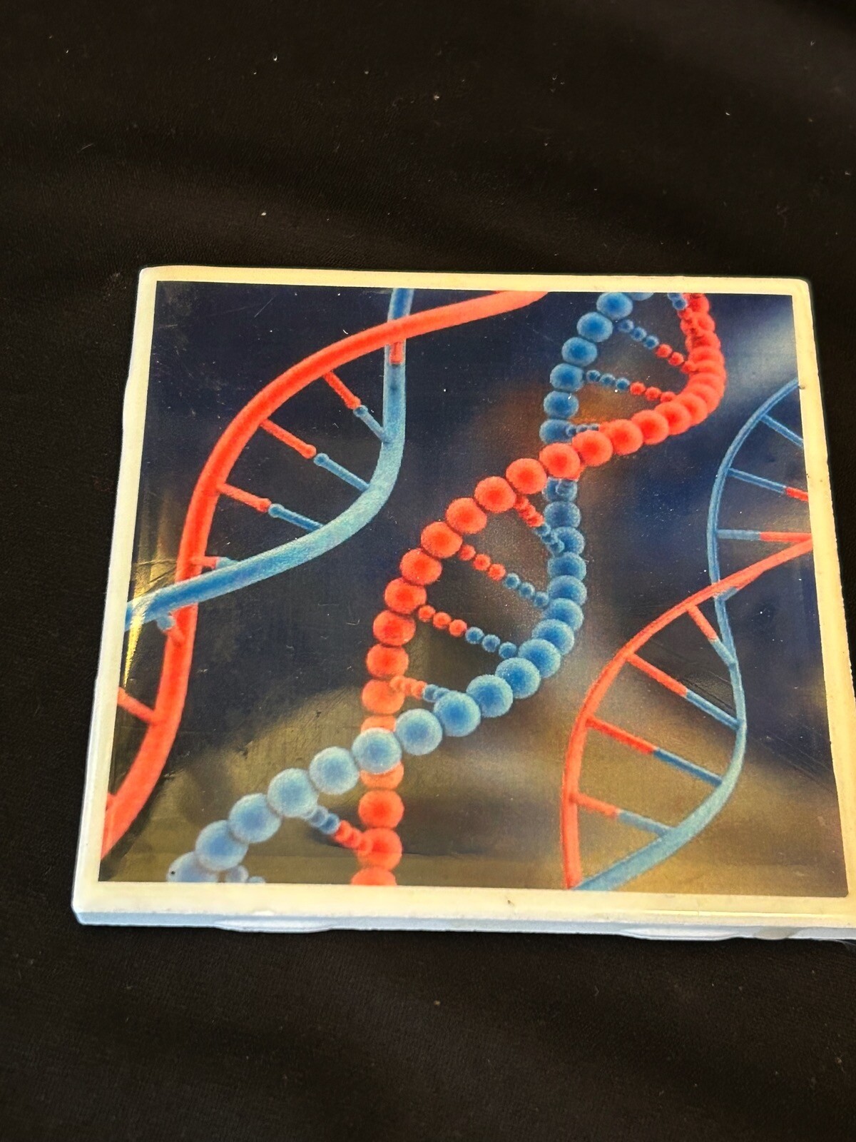 Double Helix Ceramic Tile Medical Science