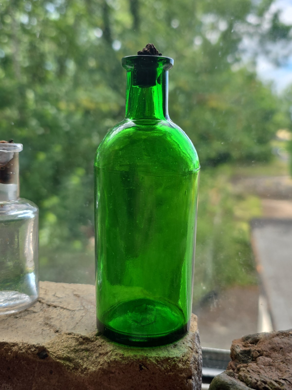 Antique Late Victorian Yorkshire Glass Co Chemist Bottles