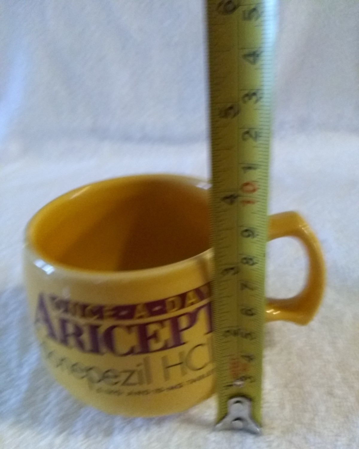 Aricept Donepezil HCl Pharmaceutical Promo Coffee Mug Once A Day