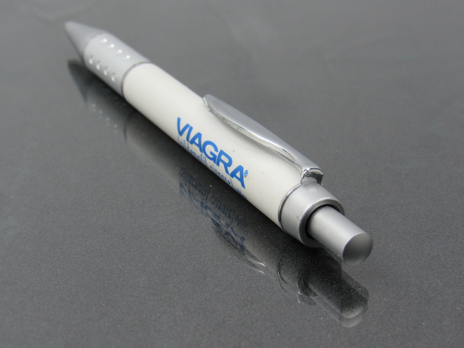 Rare Stunning VIAGRA PEN Drug Rep Pharmaceutical Promo Advertising Metal Plastic