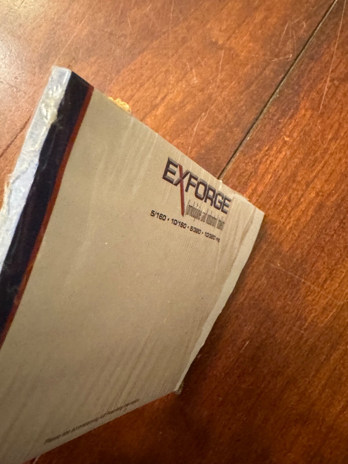 Exforge Heart Notepad Pharmaceutical Marketing New Old Stock