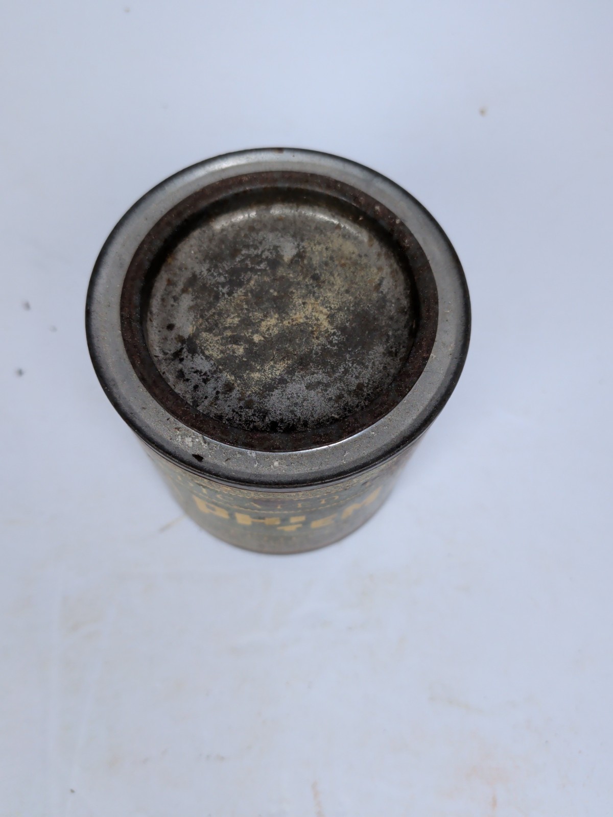 Phi-Tem Vintage Container APOTHECARY RARE tin Medical Coughs 1930s Cure USA