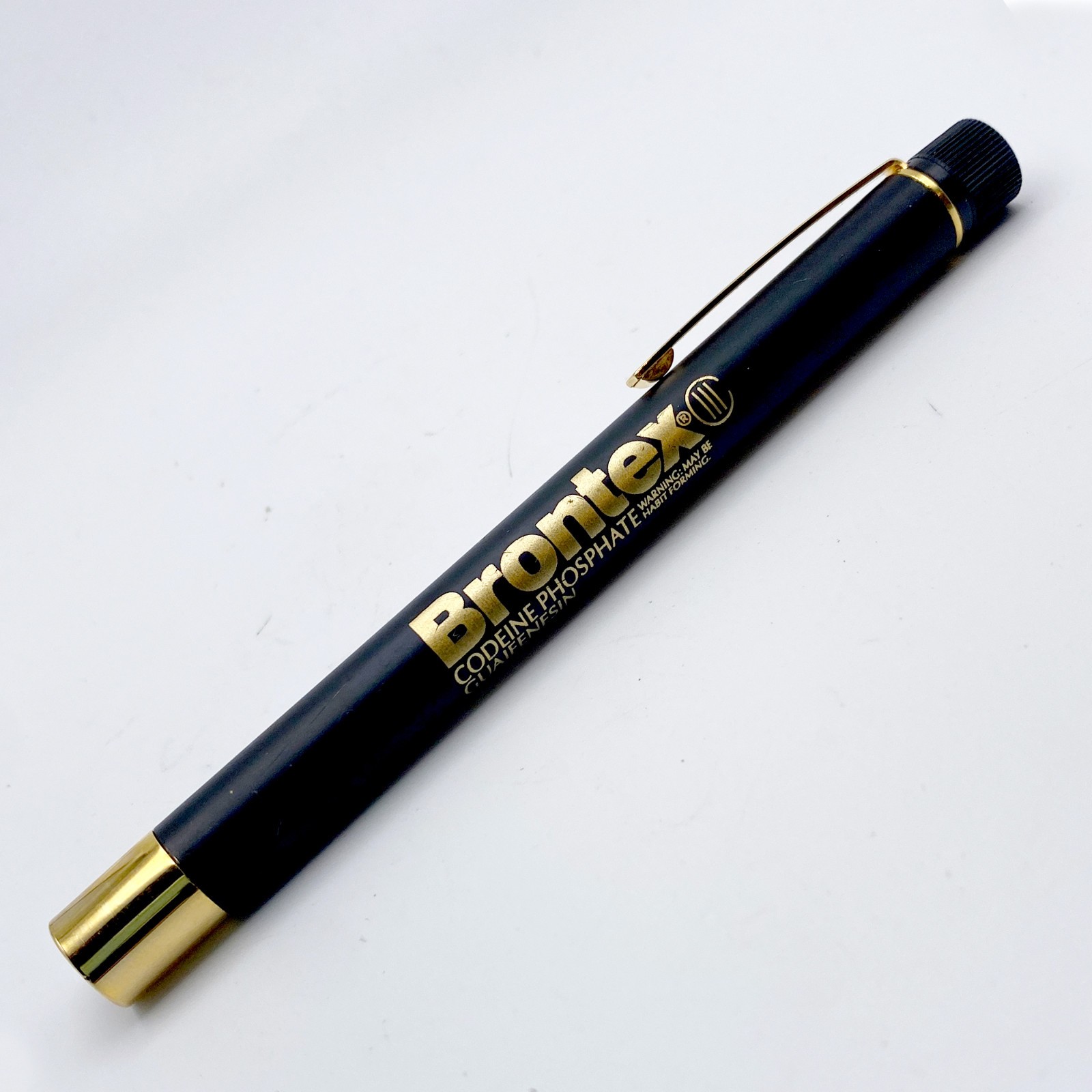Brontex Pharmaceutical Drug Rep Penlight – All Metal Body – Works
