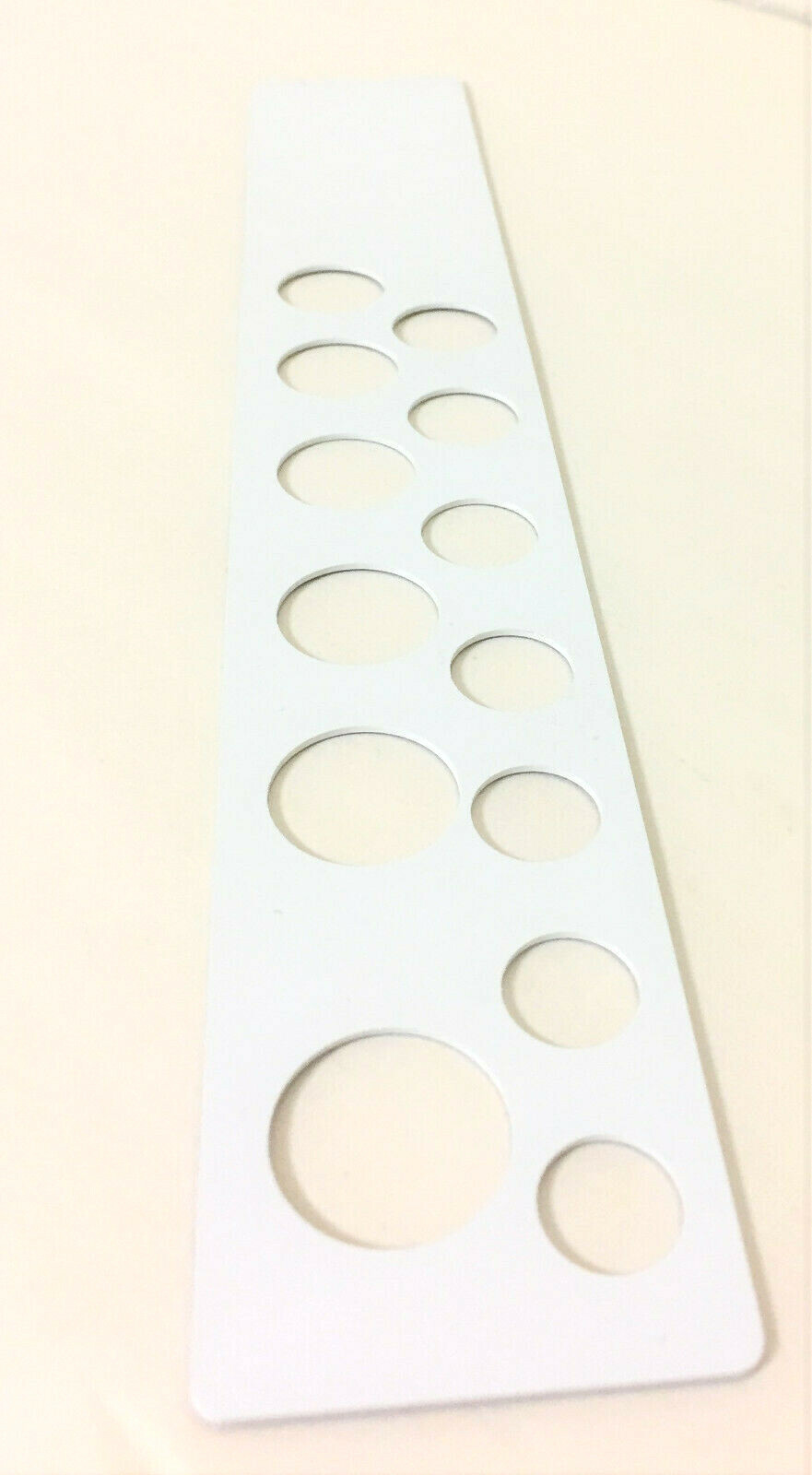 CIBA-GEIGY Medical Collectible 1989 Voltaren 12 inch Ruler-Ring Sizer