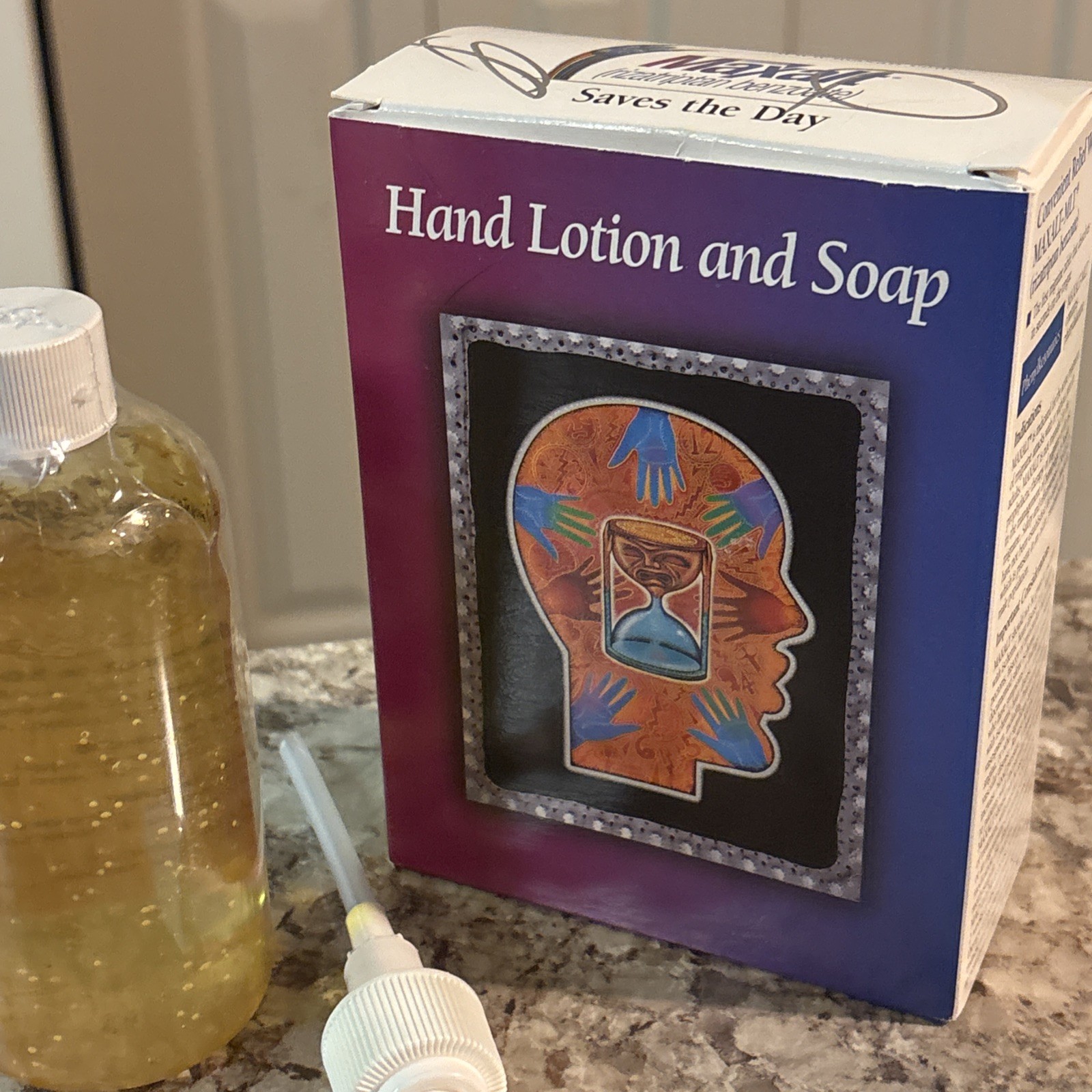 Merck Maxalt Rizatriptan Benzonate Pharmaceutical Drug Rep Hand Soap W/Pump New