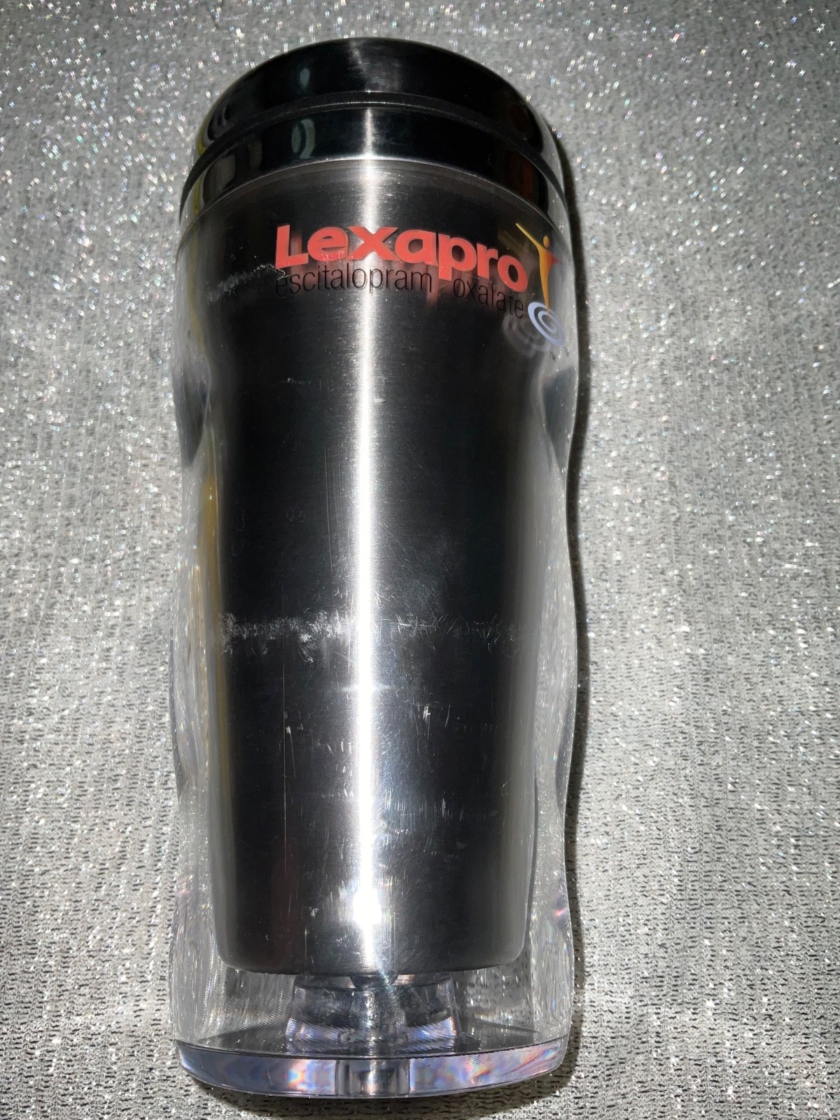 Lexapro Insulated Travel Trumbler Pharma Promo ACRYLIC Insulatedi. See Photos