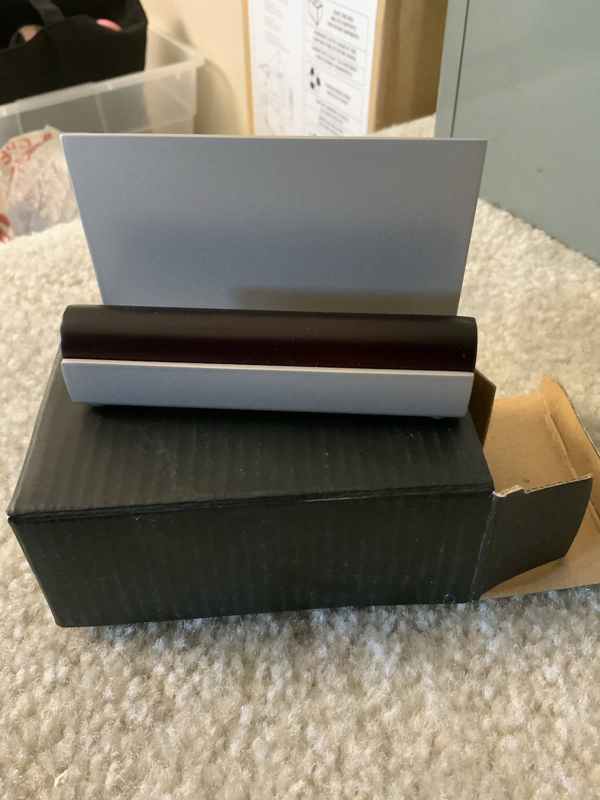 Pharmaceutical Drug Rep Collectibles Vintage business Card Holder NIB ZMAX