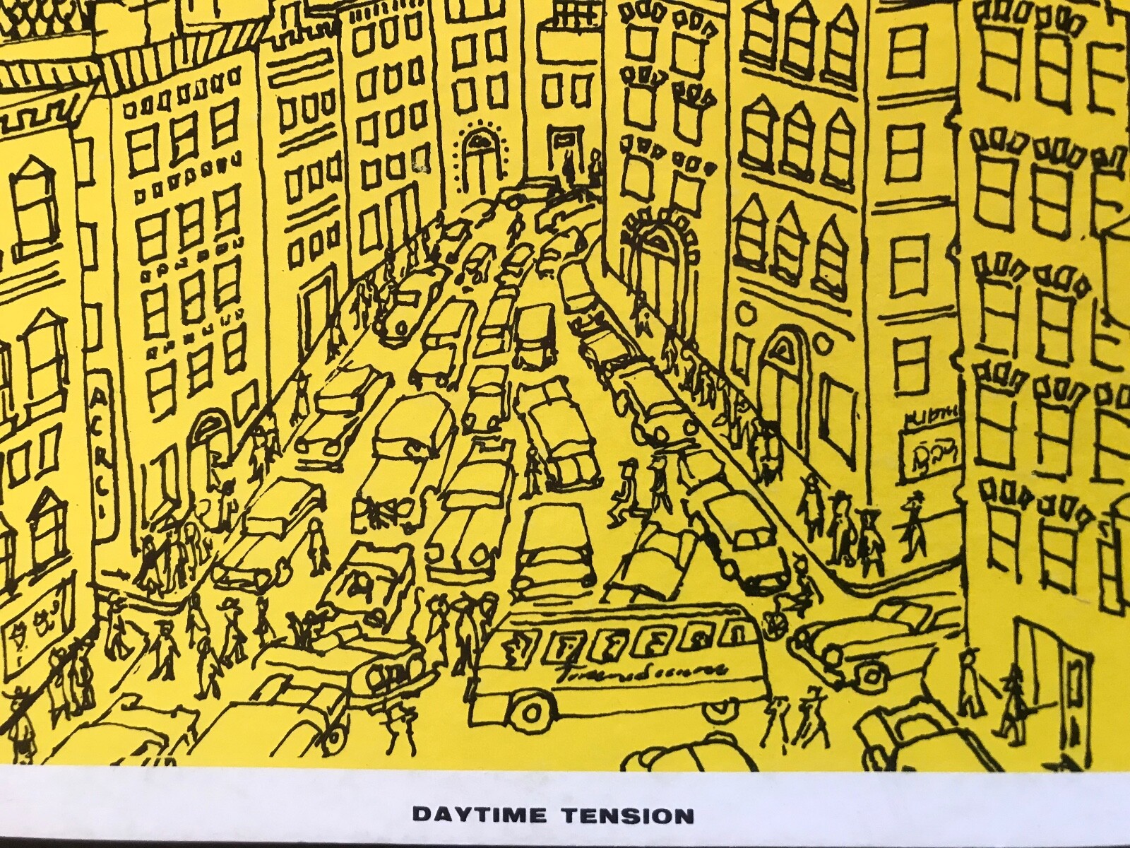 1955 ROCHE NOLUDAR DAYTIME TENSION MEDICAL SEDATIVE PHARMACEUTICAL BLOTTER