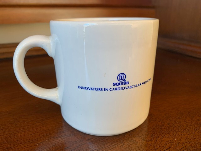 Drug Rep Corgard temperature sensitive coffee cup new, never used.
