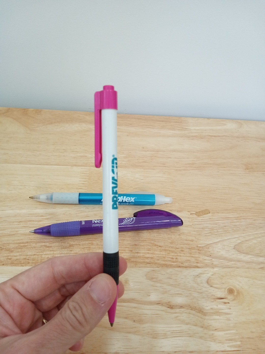 Lot (4) Pharmaceutical / Drug Rep Pens: Nexium, AcipHex, Prevacid, Cialis