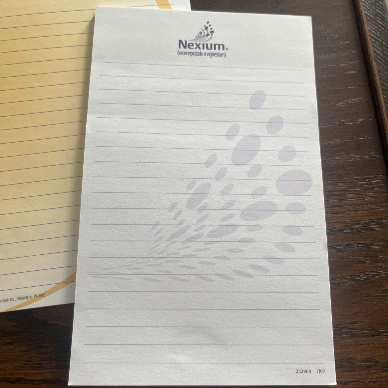 Lot Of 4 Vintage Discontinued Pharmaceutical Rep Swag Note Pads Premarin & More