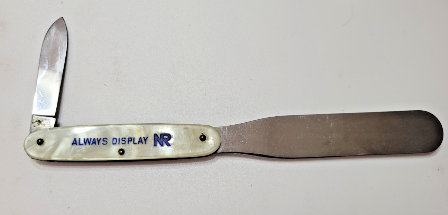 Tums “Rare” Advertising , Pharmacy spatula, Knife and Pill Counter
