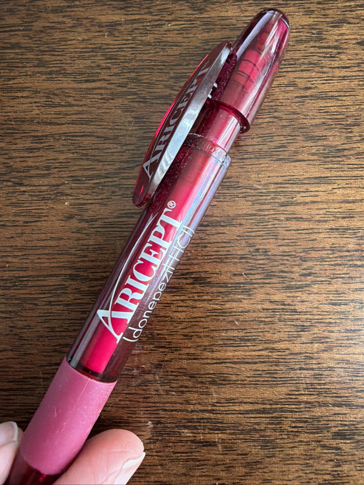 Aricept Inoxcrom Spain Medical Drug Rep Pharmaceutical Pen Eisai Pfizer Working