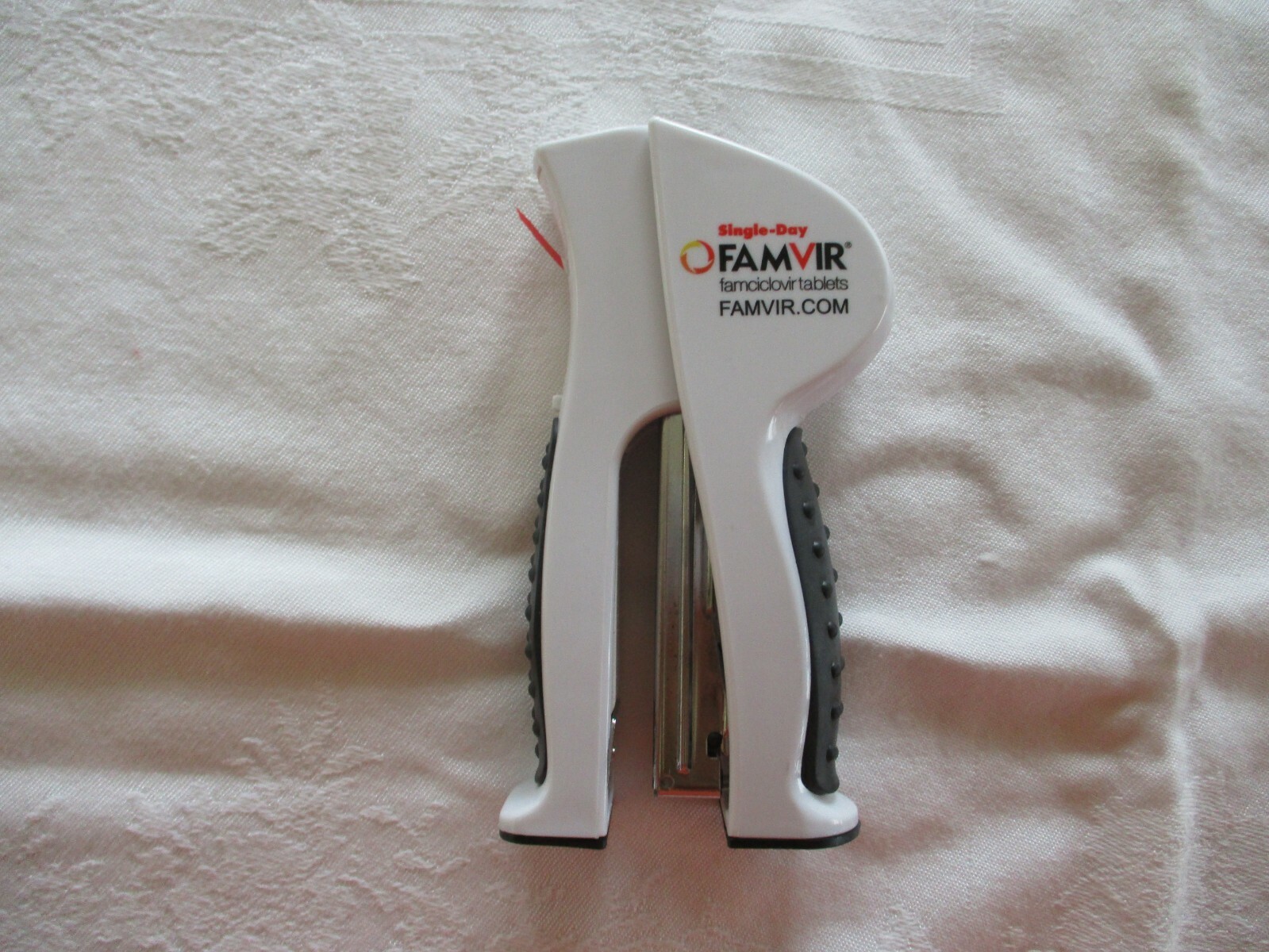Vintage FAMVIR Stapler Drug Rep Pharma Advertising