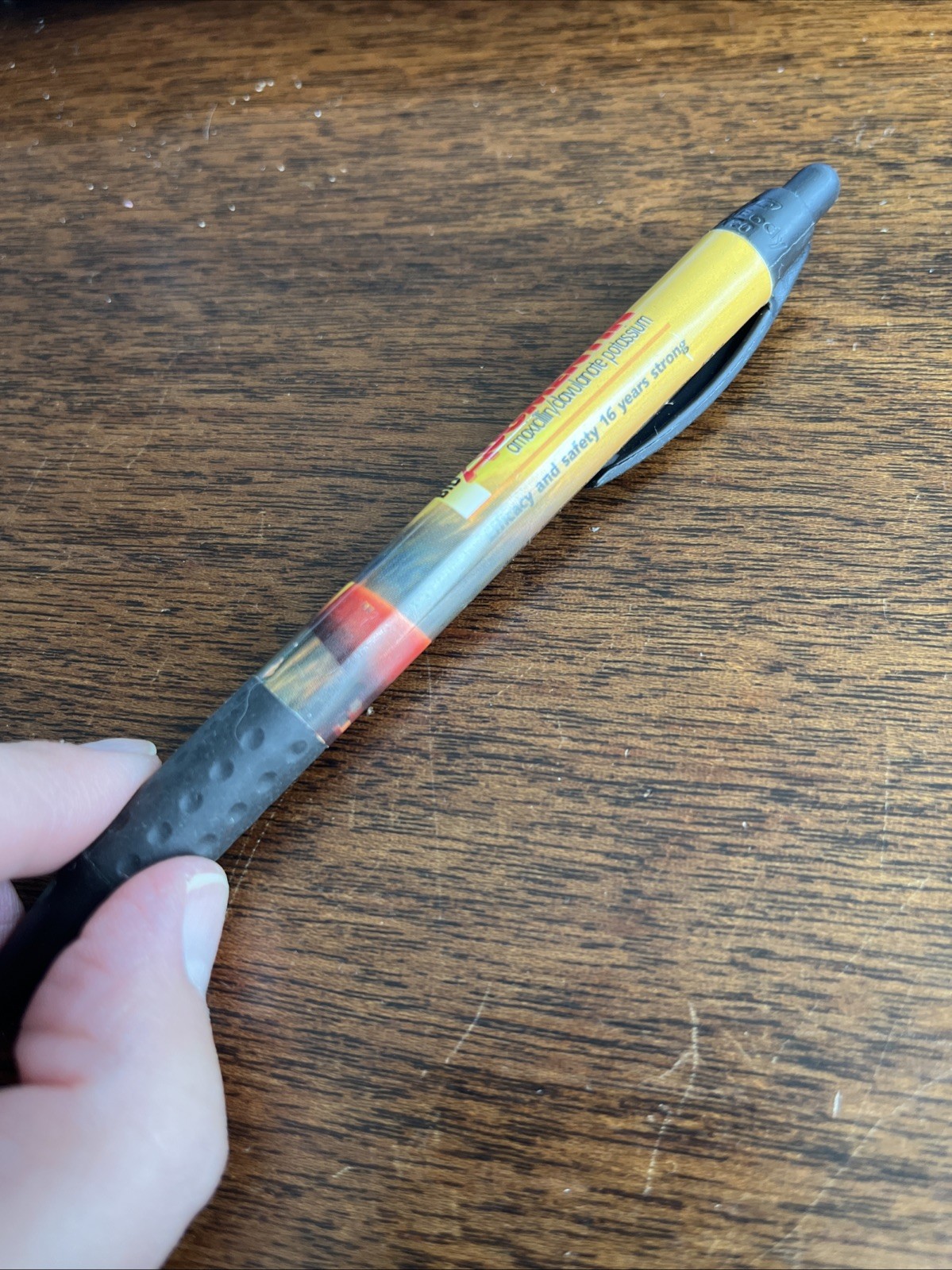 Augmentin Medical Drug Rep Pharmaceutical Pen Enduring Performance Motto Logo