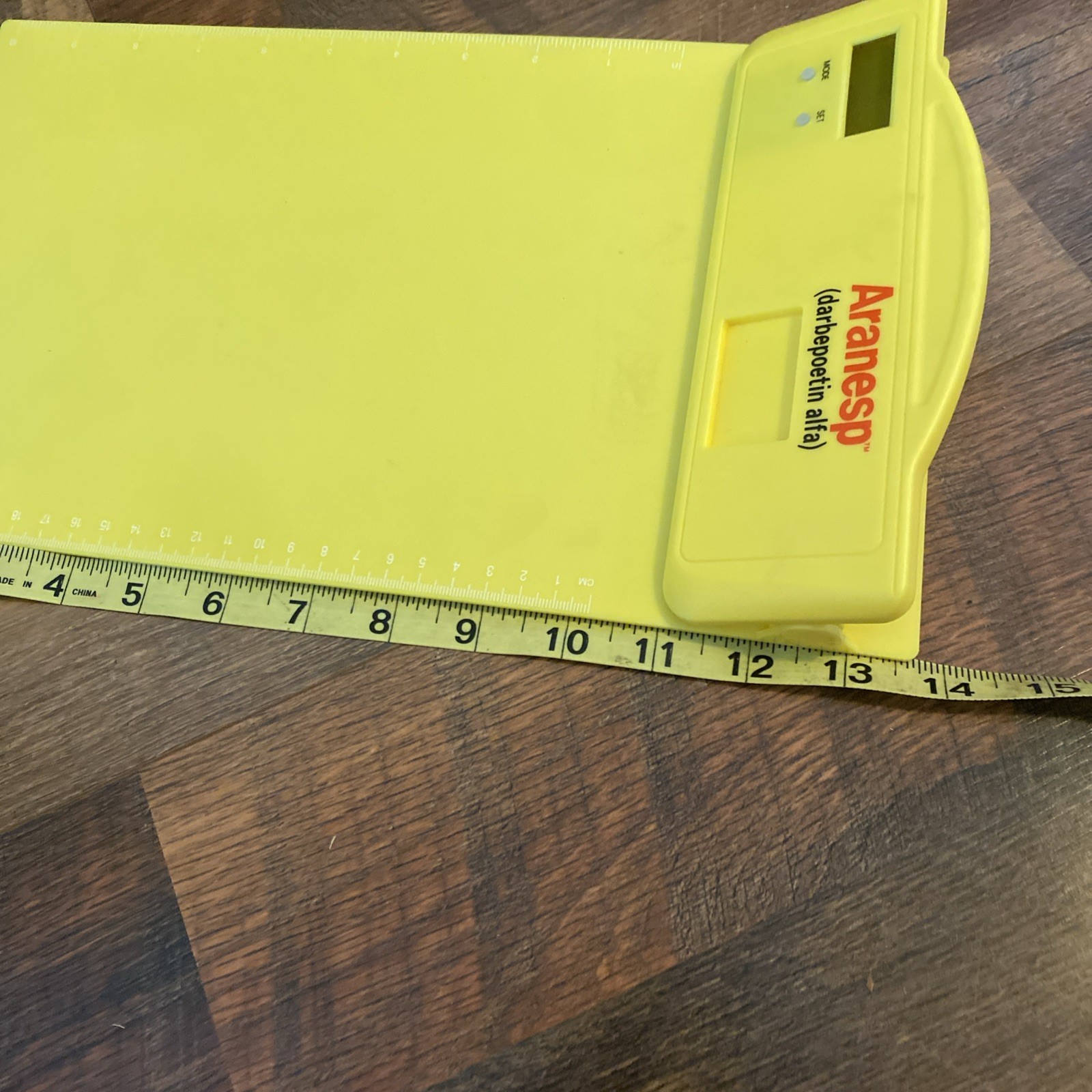 Aranesp Clipboard Vintage Pharma Promo 2000s