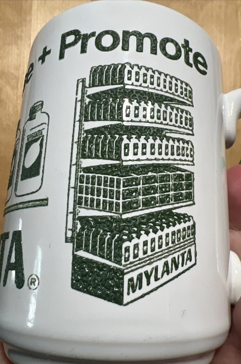 Mylanta Vintage Pharmaceutical Advertising Collectible Coffee Mug Pharma