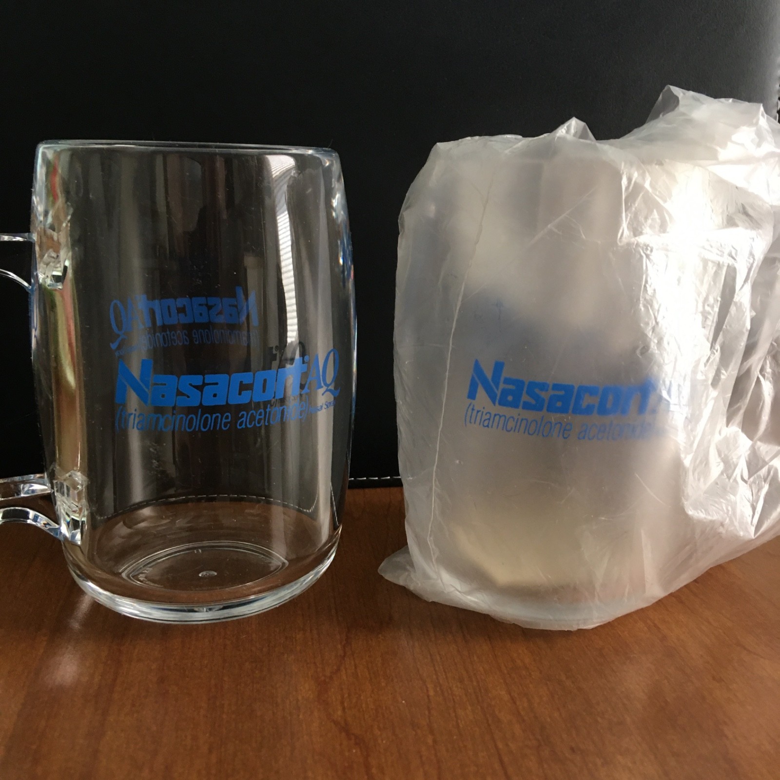 Nasacort AQ Set of 2 Mugs New Unused