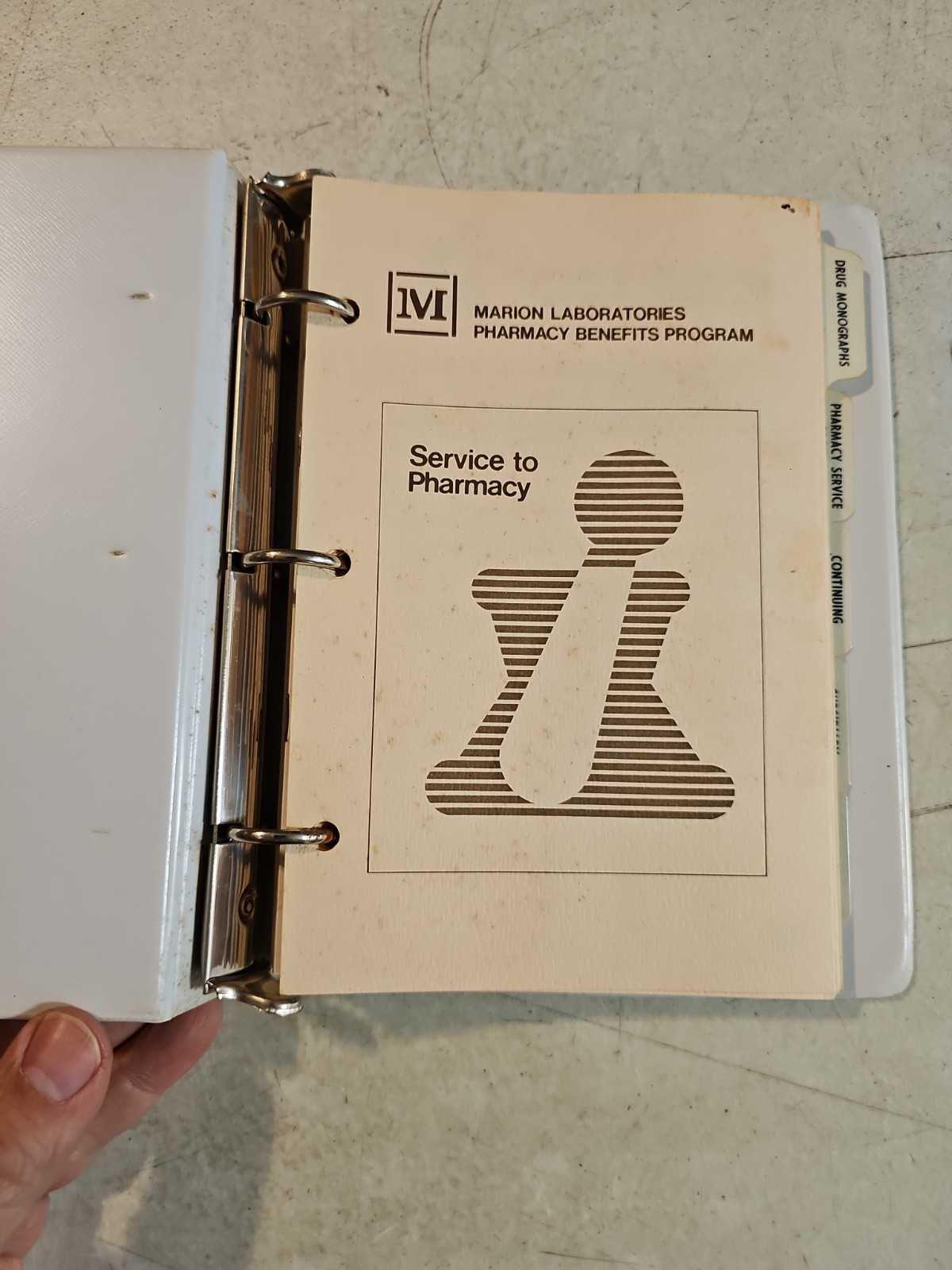 1976 Marion Laboratories Pharmaceutical Catalog & Product Data In Binder