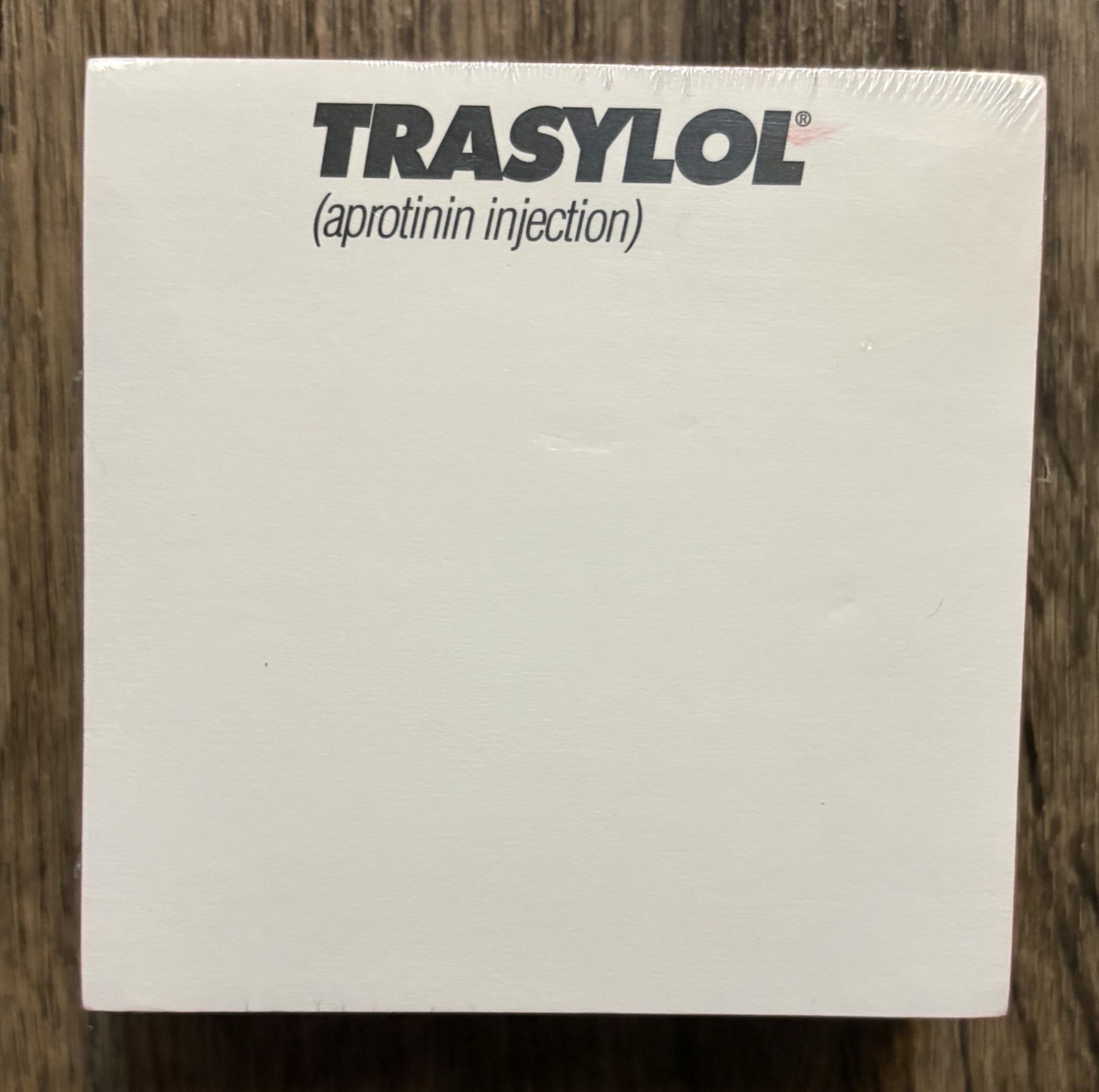 Sealed Medical Pharmaceutical Advertising Trasylol Doctors Note Pad