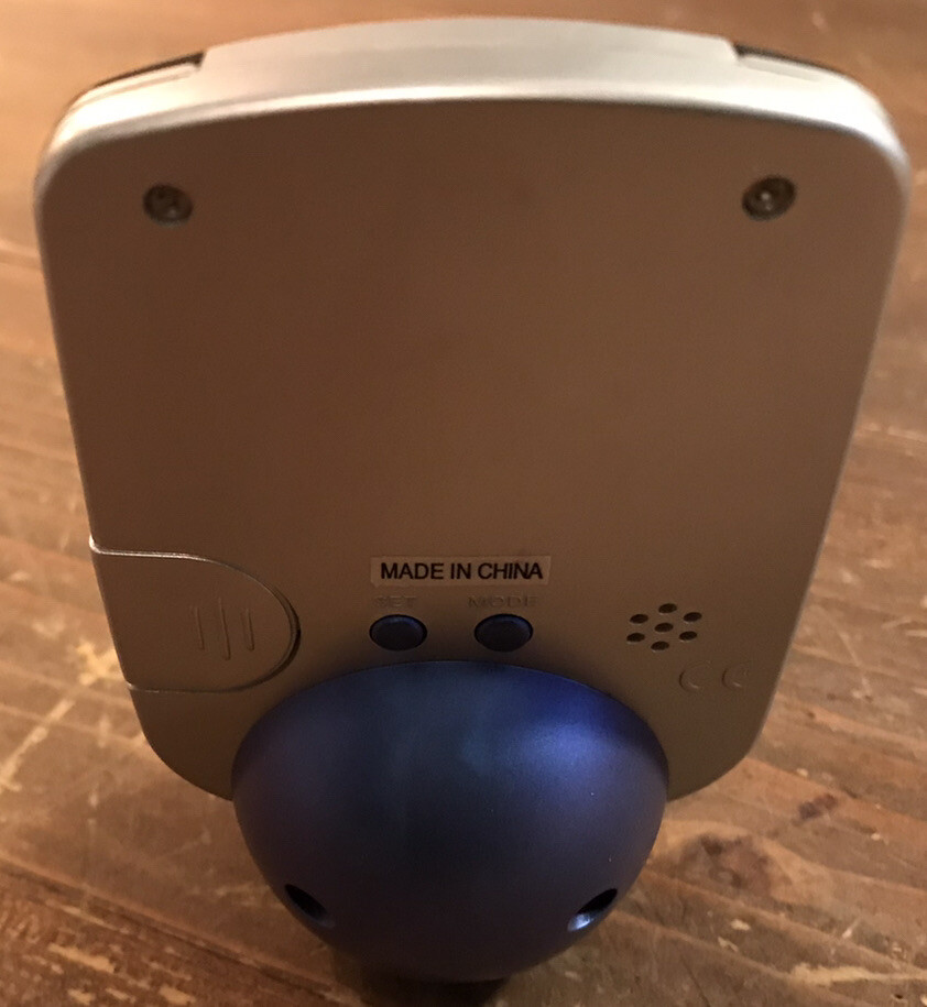 Actos Pharmaceutical Drug Rep Clock Alarm Date Balances On Ball